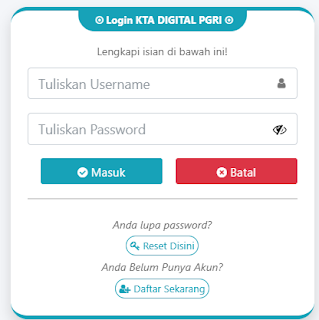 Register PGRI Kab. Sampang - Persatuan Guru Republik Indonesia Cabang Kab. Sampang